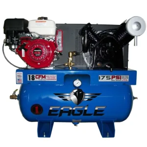 Eagle Compressor 30 Gallon Stationary Gas Air Compressor - 9G30TRKE