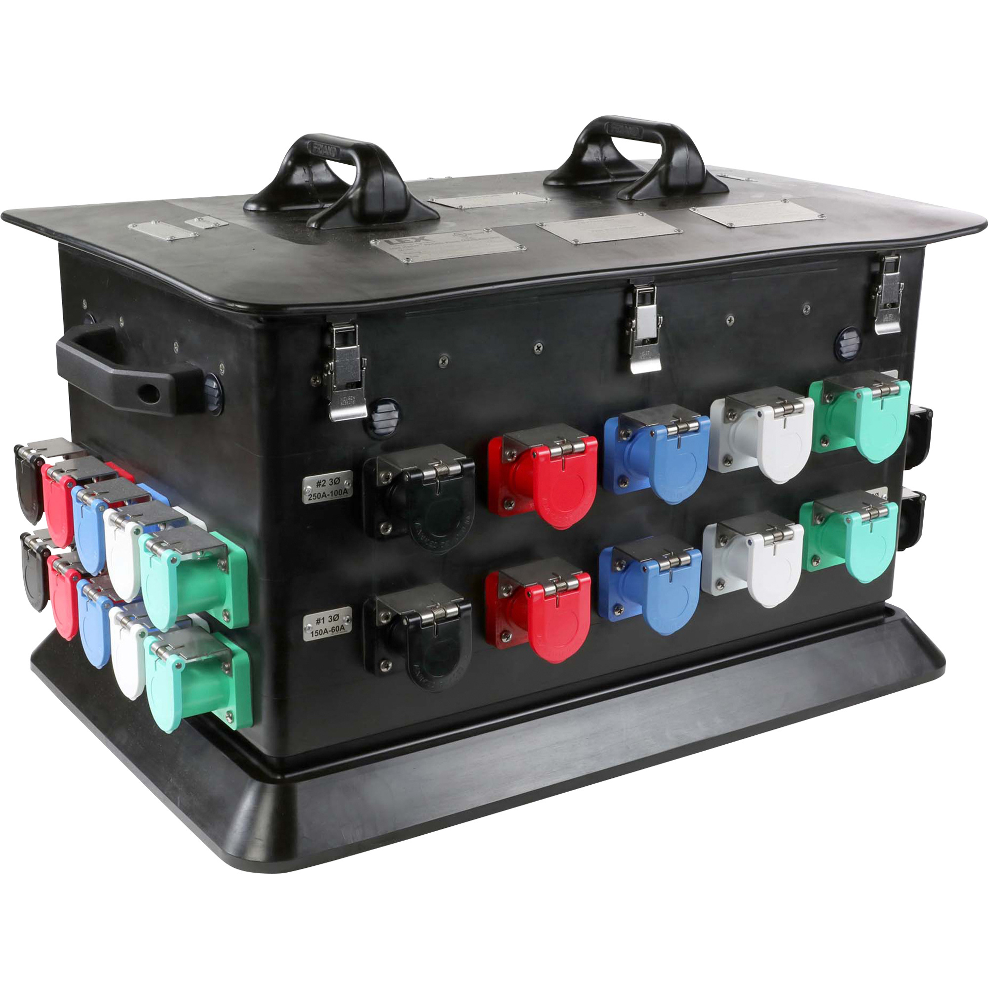 Generac Portable Power Distribution Box — 800 Amps, 120/208 Volts, 3 Sets of Outlets