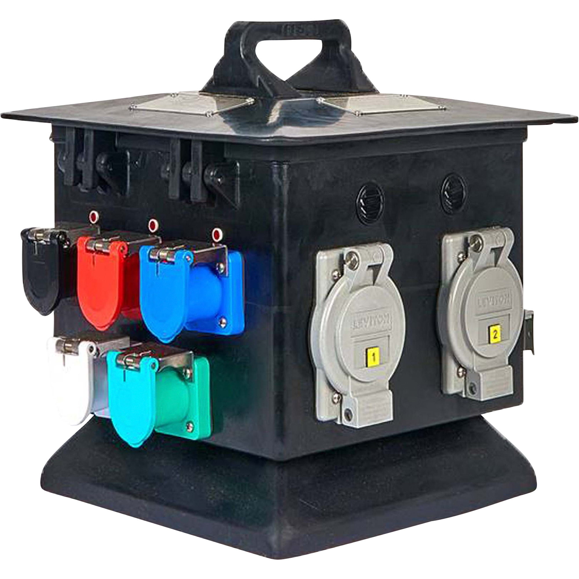 Generac Portable Power Distribution Box — 160 Amps, 125/250 Volts, 3-Phase