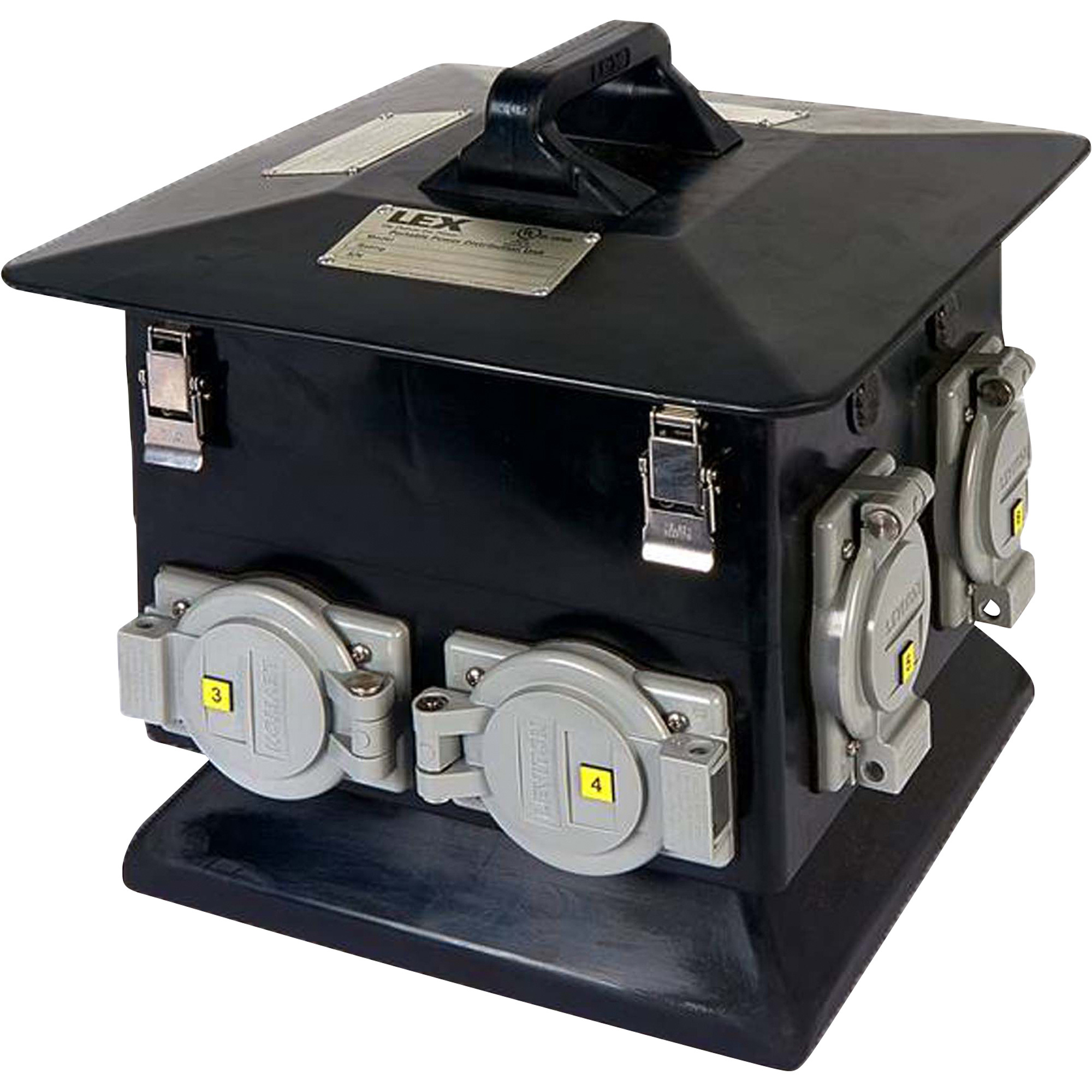 Generac Portable Power Distribution Box — 160 Amps, 125/250 Volts, 3-Phase Generac Portable Power Distribution Box — 160 Amps, 125/250 Volts, 3-Phase