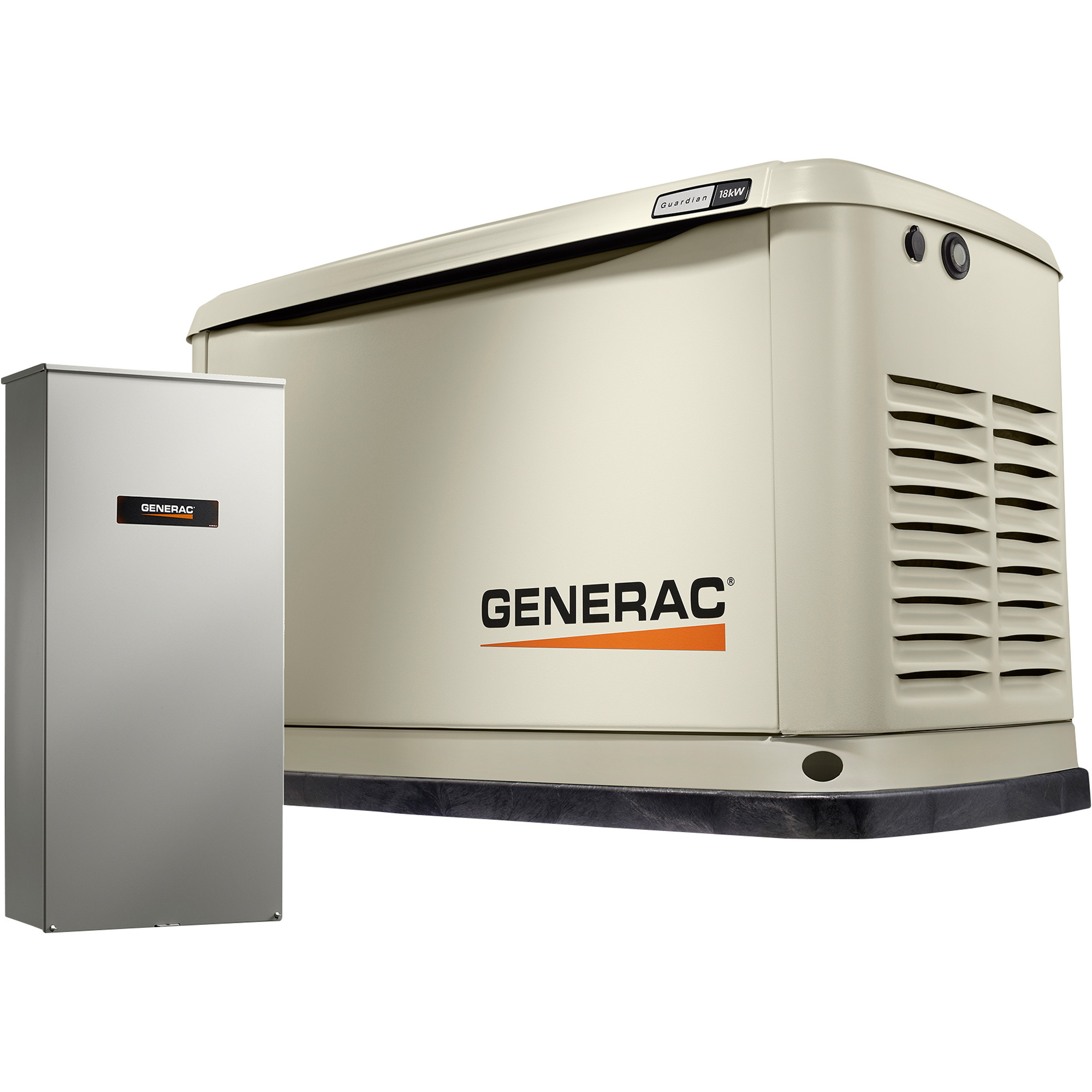 Generac Guardian Series Air-Cooled Home Standby Generator — 18kW (LP)/17kW (NG), 200 Amp Transfer Switch, Model# 7228 Generac Guardian Series Air-Cooled Home Standby Generator — 18kW (LP)/17kW (NG), 200 Amp Transfer Switch, Model# 7228