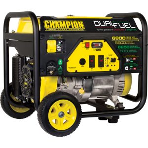 Champion Power Equipment Portable Dual Fuel Generator — 6900 Surge Watts, 5500 Rated Watts, Model# 100231