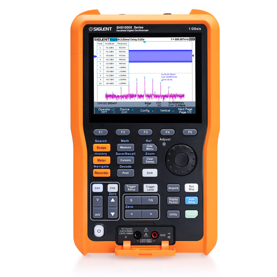 Siglent SHS1102X: Compact and Powerful Handheld Oscilloscope for Precision Measurements Siglent SHS1102X: Compact and Powerful Handheld Oscilloscope for Precision Measurements
