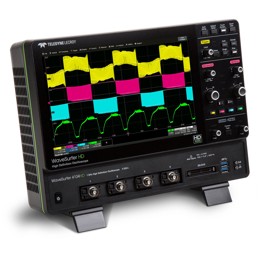 Teledyne LeCroy WAVESURFER 4054HD PROMO1: 4-Channel, 500 MHz, 5 GS/s Oscilloscope for Precision Analysis Teledyne LeCroy WAVESURFER 4054HD PROMO1: 4-Channel, 500 MHz, 5 GS/s Oscilloscope for Precision Analysis