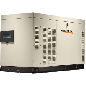 Generac Liquid-Cooled Home Standby Generator — 30 kW (LP)/27 kW (NG), Model# RG03015ANAX