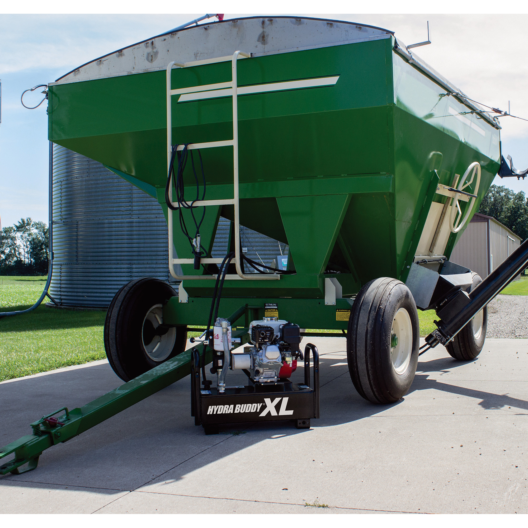 BravePro Portable Hydraulic Power Pack — 270cc Honda GX270 Engine, 10.3 Gal. Capacity, Model# HBHXL16GX