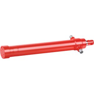 Nortrac 12-Ton Telescopic Hydraulic Cylinder — 2500 PSI, 4.43in. Bore, 144in. Stroke