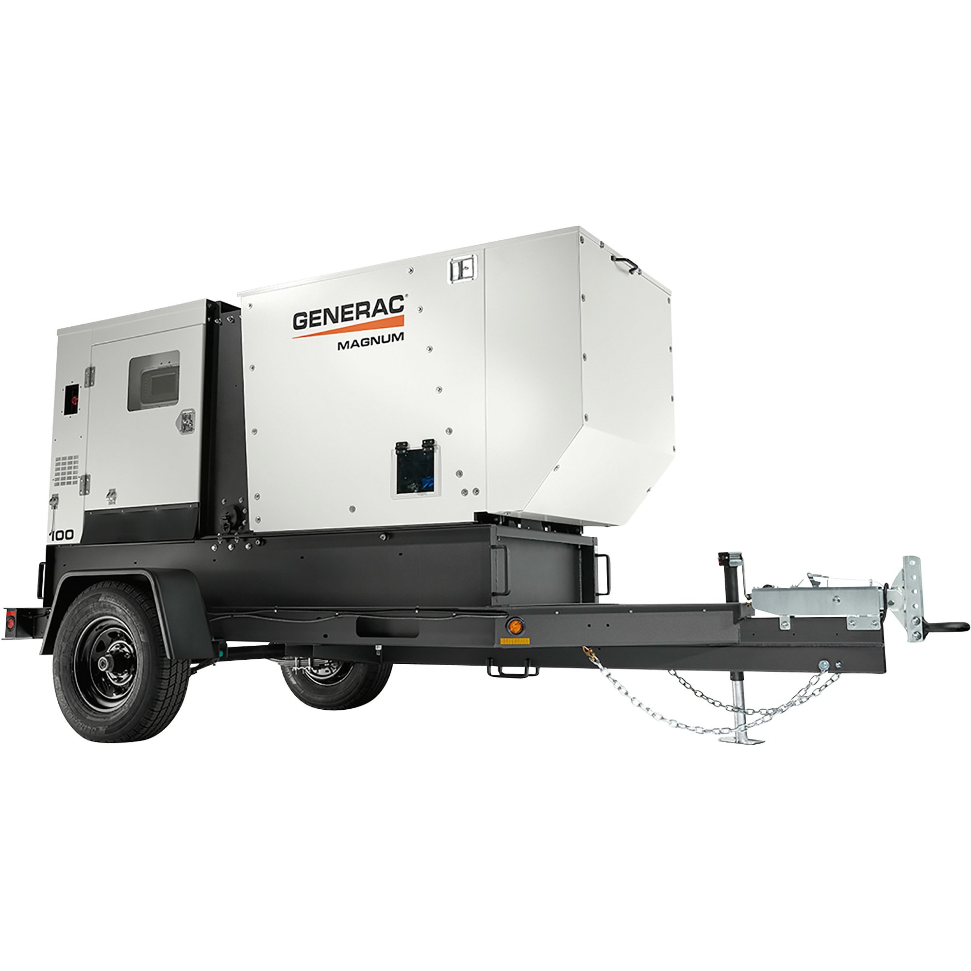 Generac Towable Mobile Diesel Generator — 100kW, 3-Phase, Model# MDG100DF4-STD Generac Towable Mobile Diesel Generator — 100kW, 3-Phase, Model# MDG100DF4-STD
