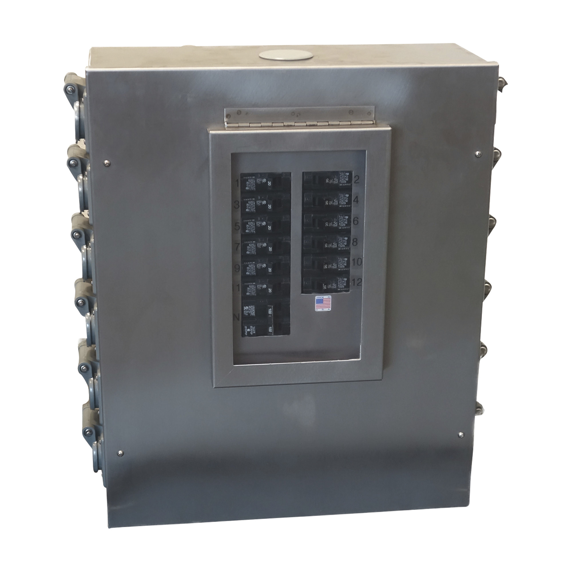 CEP MicroStation Portable GFCI Power Distribution Panel with Cart — 125/250 Volts, 100 Amps, Single Phase, Model# 6214DC CEP MicroStation Portable GFCI Power Distribution Panel with Cart — 125/250 Volts, 100 Amps, Single Phase, Model# 6214DC