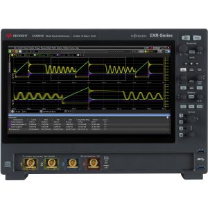 Keysight EXR254A: 4-Channel Mixed Signal Oscilloscope with 2.5 GHz Bandwidth, 100 Mpts Memory, 16 GS/s Sample Rate, and 10-bit Resolution
