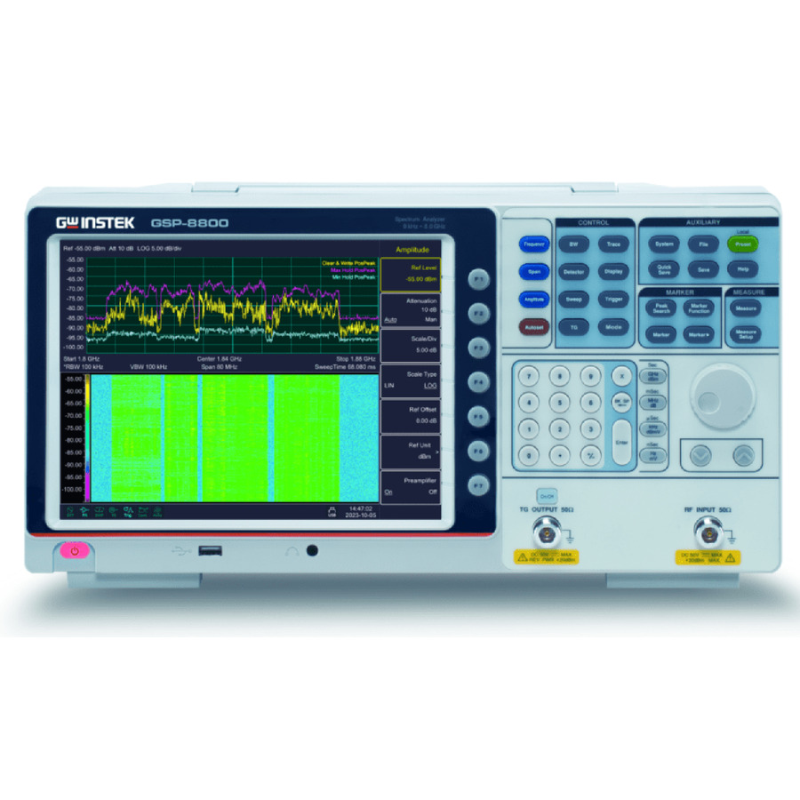 Instek GSP-8800: 8.8 GHz Benchtop Spectrum Analyzer for Precision Analysis Instek GSP-8800: 8.8 GHz Benchtop Spectrum Analyzer for Precision Analysis