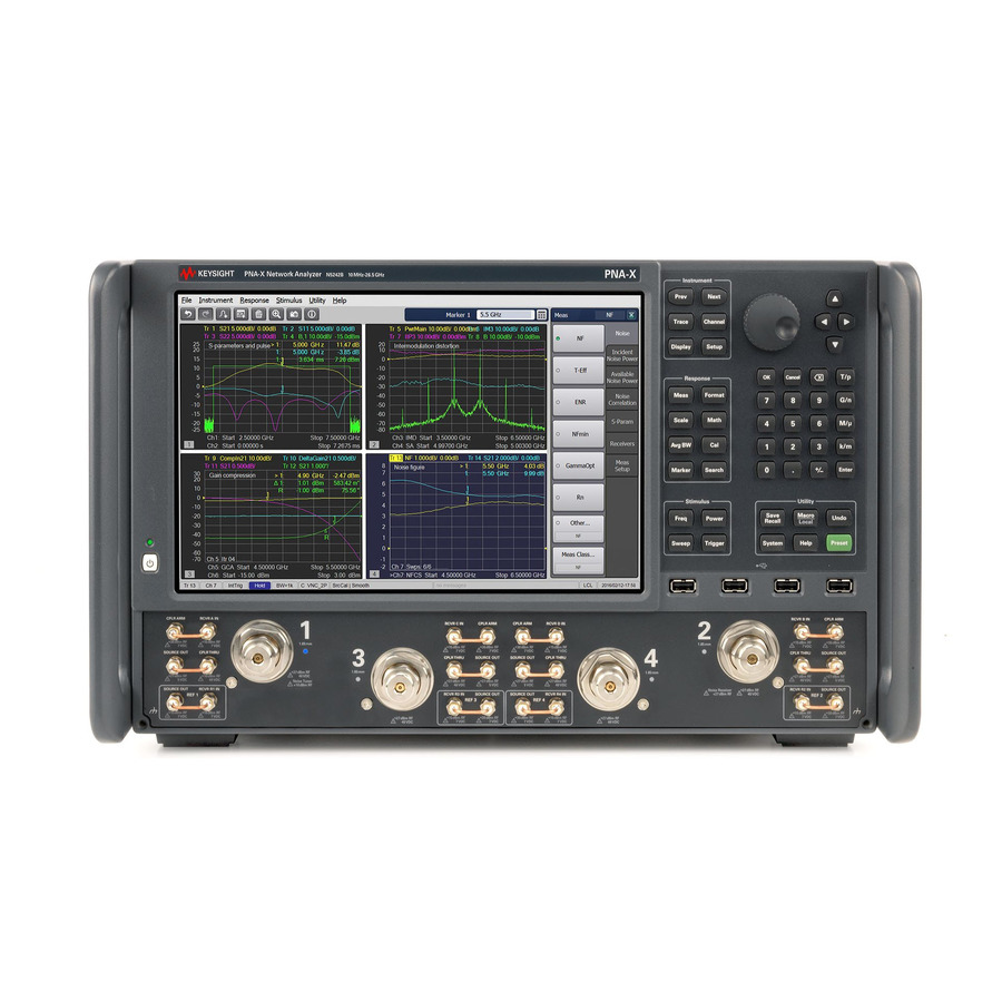 Keysight N5224B: 4-Port Microwave Network Analyzer for Precise RF Analysis Keysight N5224B: 4-Port Microwave Network Analyzer for Precise RF Analysis