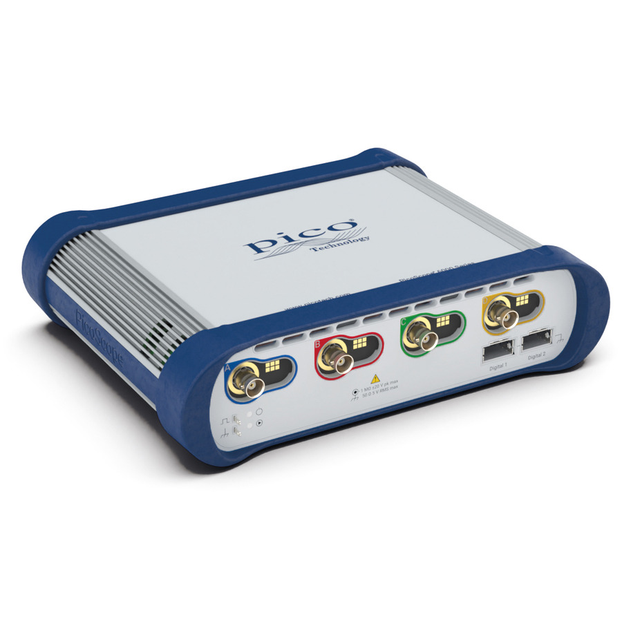 PicoScope 6406E: 1 GHz, 4-Channel, 8-Bit, 2 GS/s PC USB Oscilloscope PicoScope 6406E: 1 GHz, 4-Channel, 8-Bit, 2 GS/s PC USB Oscilloscope