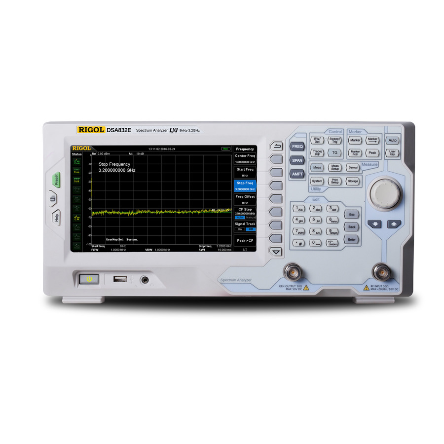 RIGOL DSA832E RF Spectrum Analyzer: Uncover RF Signals with Precision and Efficiency RIGOL DSA832E RF Spectrum Analyzer: Uncover RF Signals with Precision and Efficiency