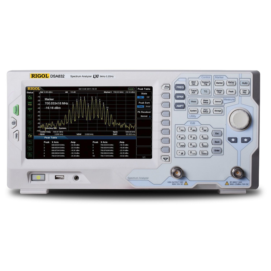 RIGOL DSA832E-TG: Uncover RF Spectrum Insights with Precision and Tracking Generator RIGOL DSA832E-TG: Uncover RF Spectrum Insights with Precision and Tracking Generator