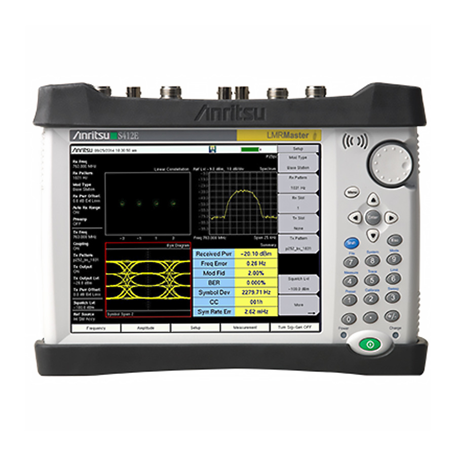 Anritsu S412E LMR Master: The Ultimate Land Mobile Radio Modulation Analyzer Anritsu S412E LMR Master: The Ultimate Land Mobile Radio Modulation Analyzer