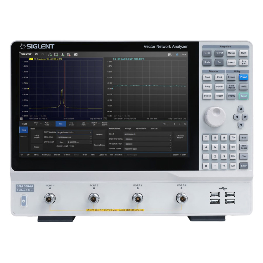 Siglent SNA5004A Vector Network Analyzer: Unparalleled Precision for RF Analysis Siglent SNA5004A Vector Network Analyzer: Unparalleled Precision for RF Analysis