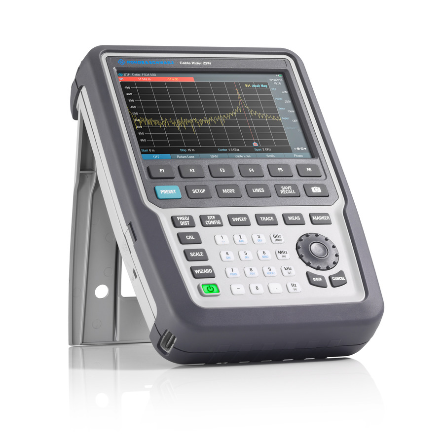 Rohde & Schwarz ZPH-FOX4: The Ultimate Cable Rider and Spectrum Analyzer for 2 MHz to 4 GHz Rohde & Schwarz ZPH-FOX4: The Ultimate Cable Rider and Spectrum Analyzer for 2 MHz to 4 GHz