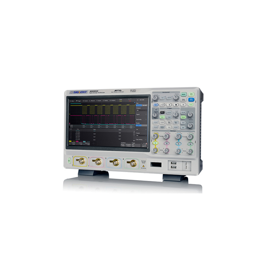 Siglent SDS5104X: 4-Channel, 1 GHz, 5 GS/s Digital Oscilloscope with 10.1" Touchscreen Siglent SDS5104X: 4-Channel, 1 GHz, 5 GS/s Digital Oscilloscope with 10.1" Touchscreen