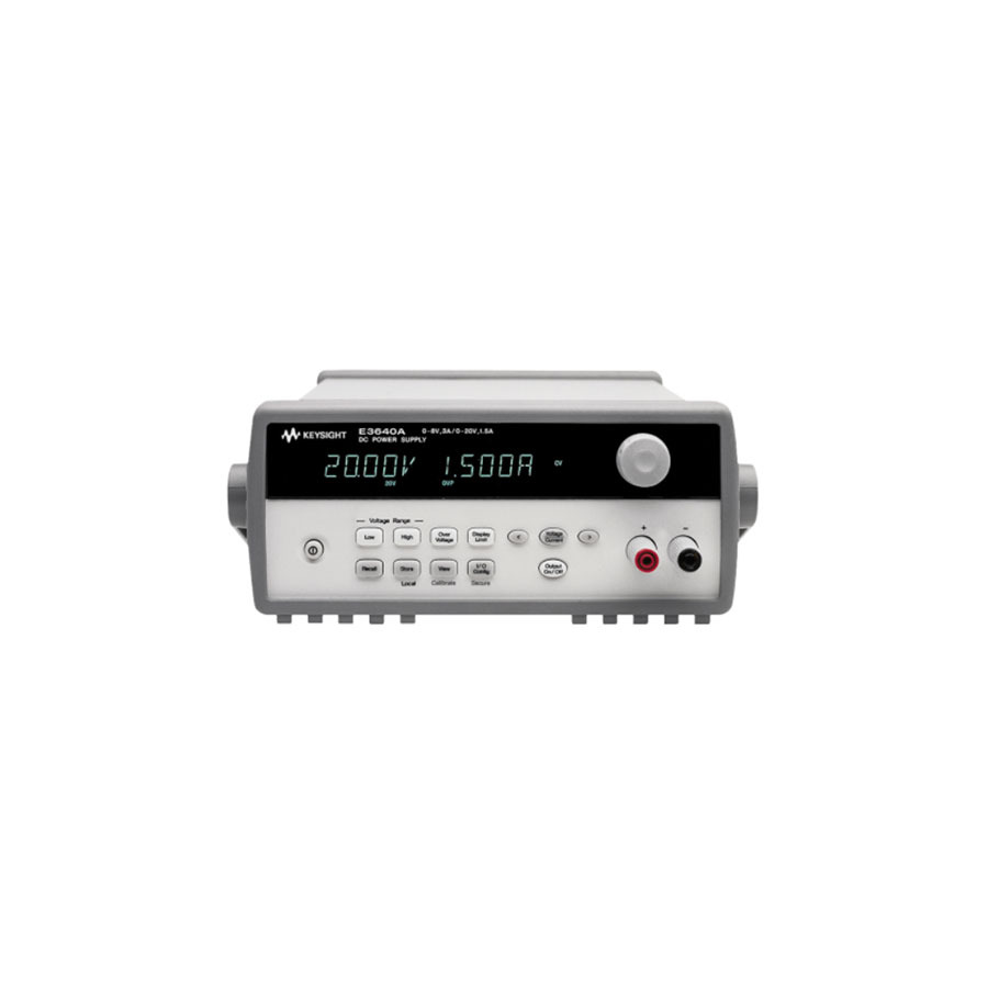 Keysight E3644A DC Power Supply, Single Output, Dual Range, 20 V / 4 A, 8 V / 8 A, 80 W, E3640 Series Keysight E3644A DC Power Supply, Single Output, Dual Range, 20 V / 4 A, 8 V / 8 A, 80 W, E3640 Series