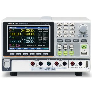 Instek GPP-3060 DC Power Supply, Triple Output, 5 V / 5 A, 2x 30 V/ 6 A, 385 W, RS-232, USB, LAN, GPP Series